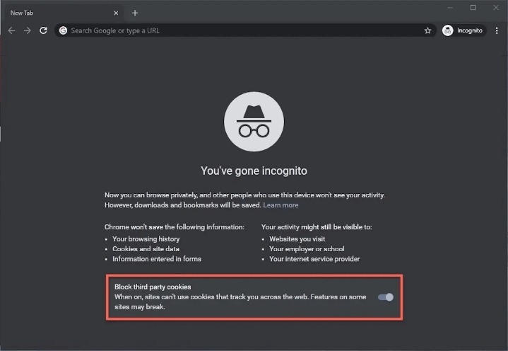 incognito url