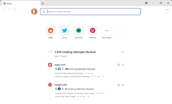 duckduckgo dark web search