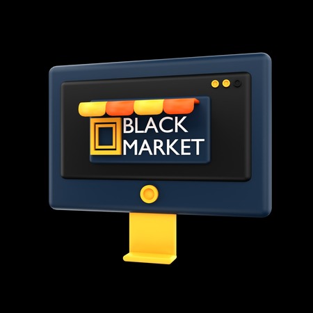 how to get to the black market online